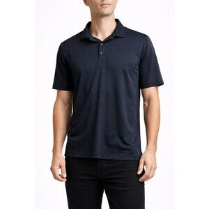 Lululemon Evolution Short Sleeve Polo Shirt Size Large Blue Nuny LM3EN0S